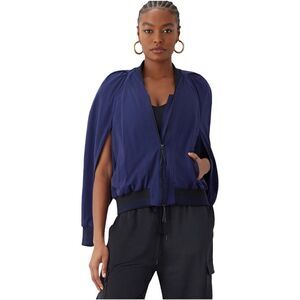 GSTQ Convertible Baseball Jacket - Midnight - Size Large